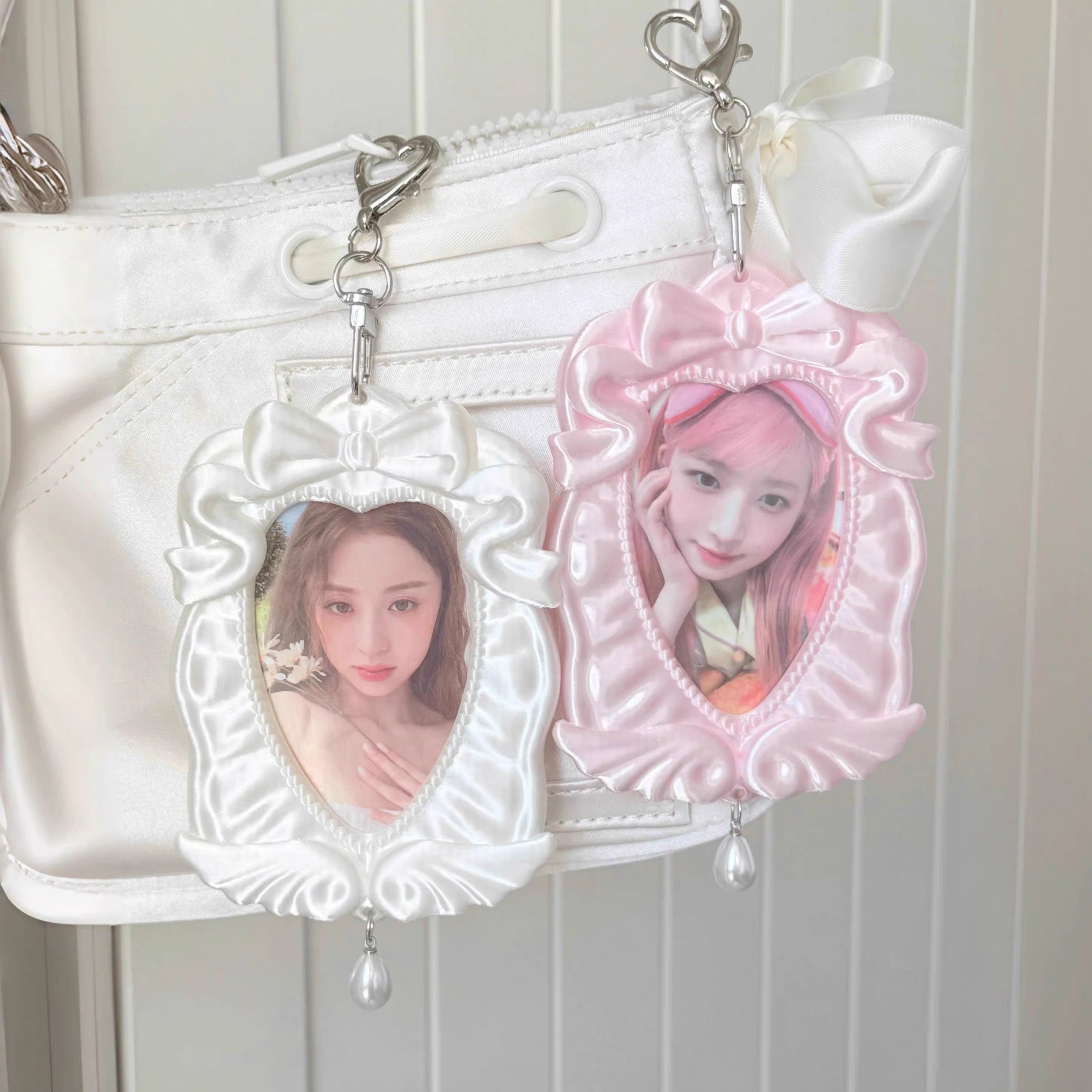 （新品）180.柔嫩窗光-3D列印珠光卡套3吋適用2色