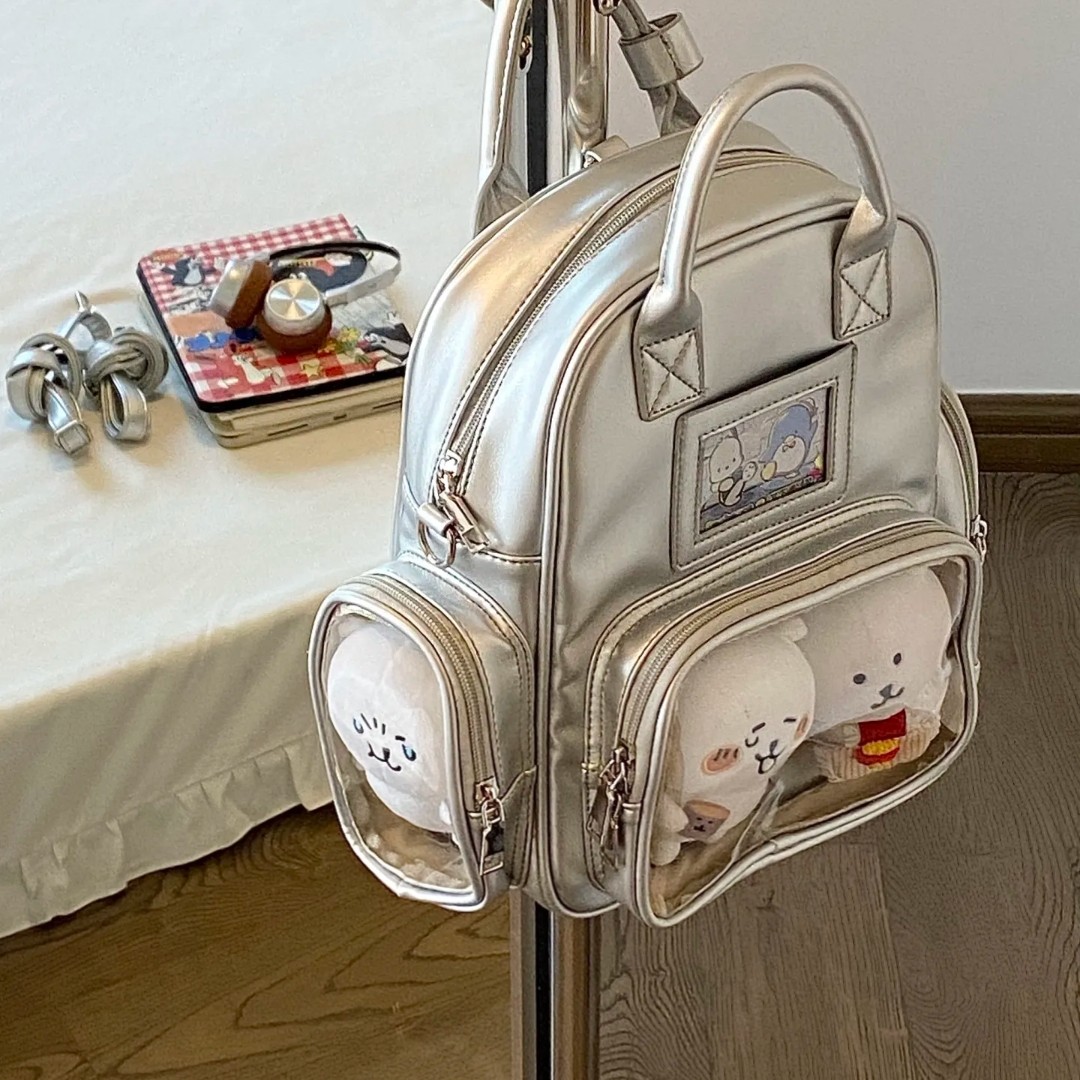 （新品）182.漫漫午後-中尺寸可愛後背痛包2色