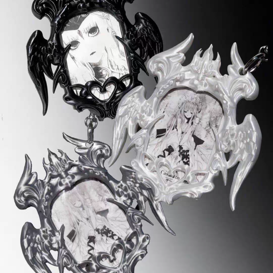 （新品）189.純潔天使-3D列印珠光卡套3吋適用3色