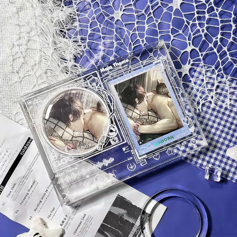 （新品）201.高音譜-徽章小卡桌面立磚