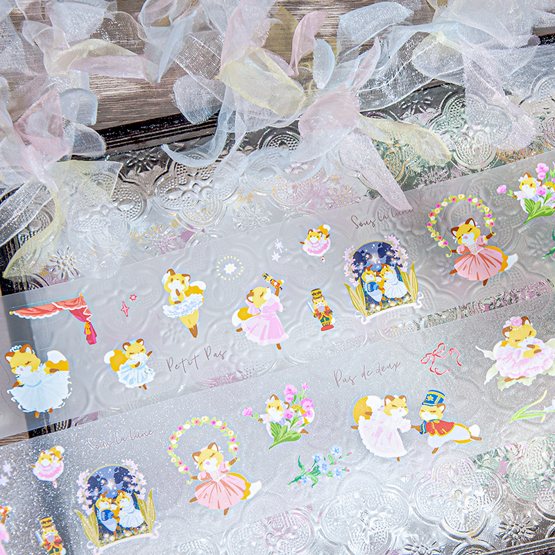 【預購】│Ballet Etudes 芭蕾練習曲│50mm割型膠帶
