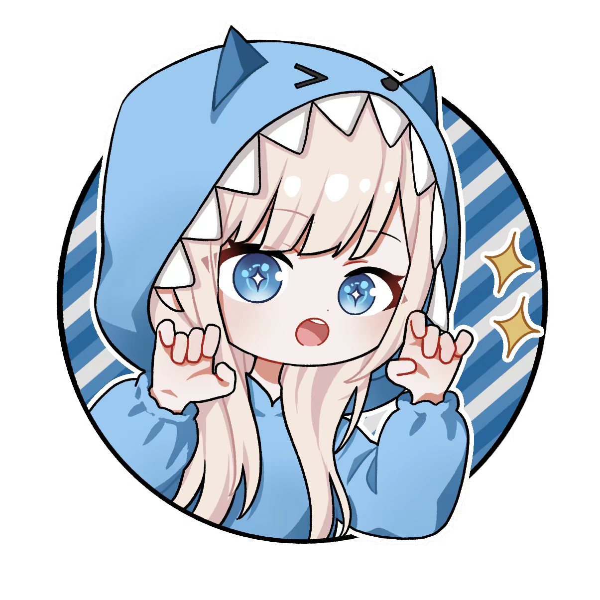 星軌工作室 - 💙拉拉莉莉二周年紀念徽章💗
