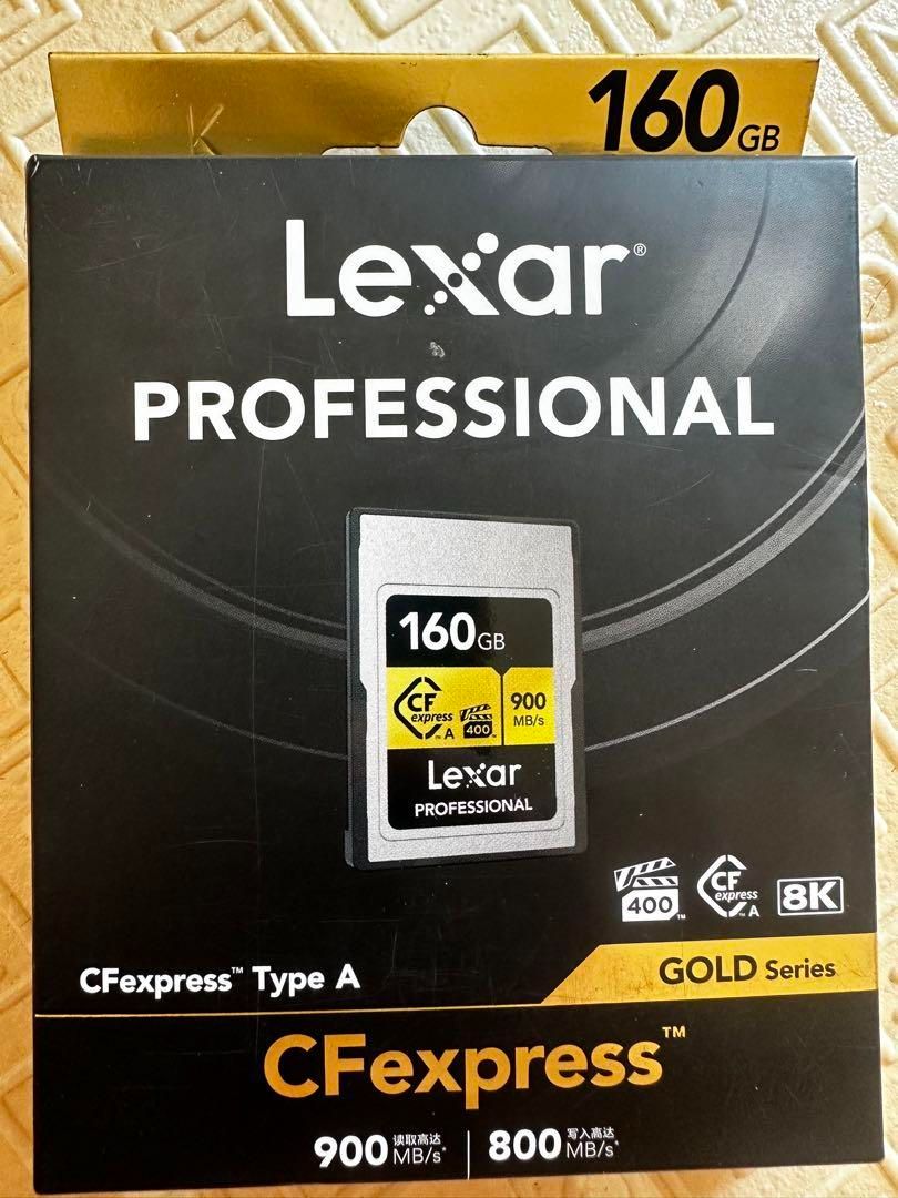 【售】Lexar CFexpress Type A 160GB 金卡高速記憶卡