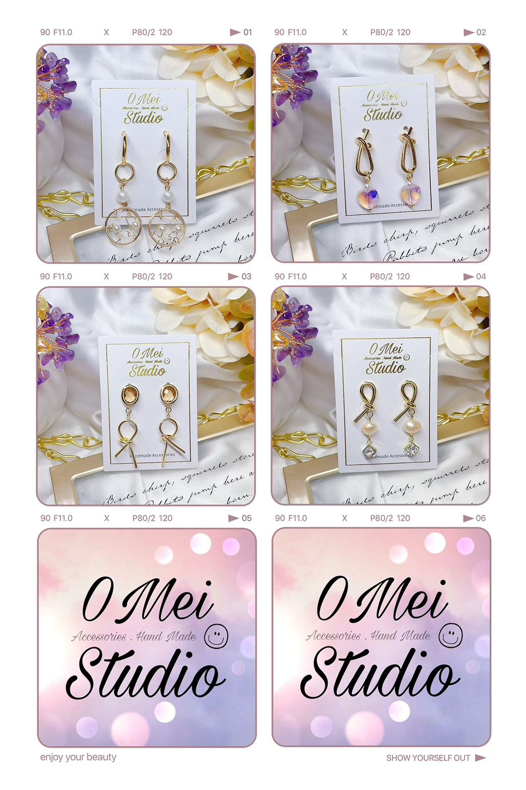 手作耳環-2025.10-5 新品 -點進來看細項