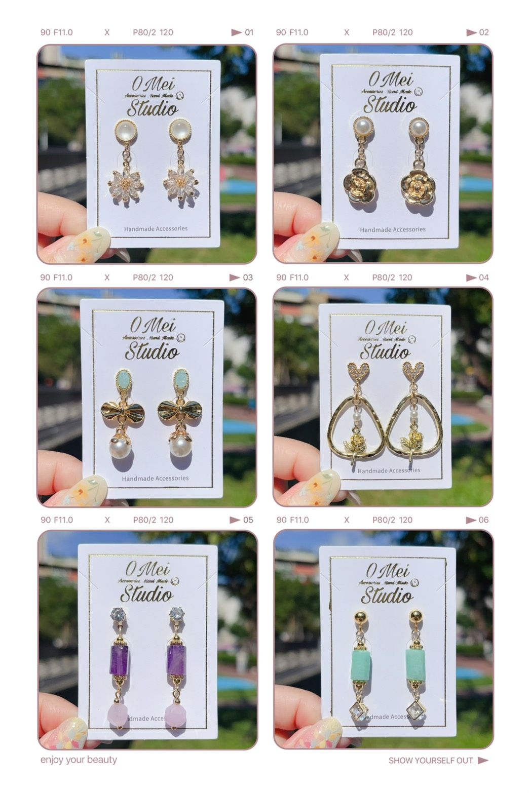 手作耳環-2025.11-3 新品 -點進來看細項