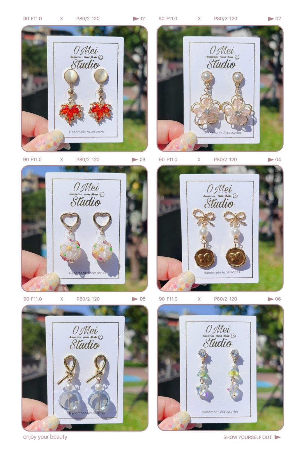 手作耳環-2025.12新品 -點進來看細項