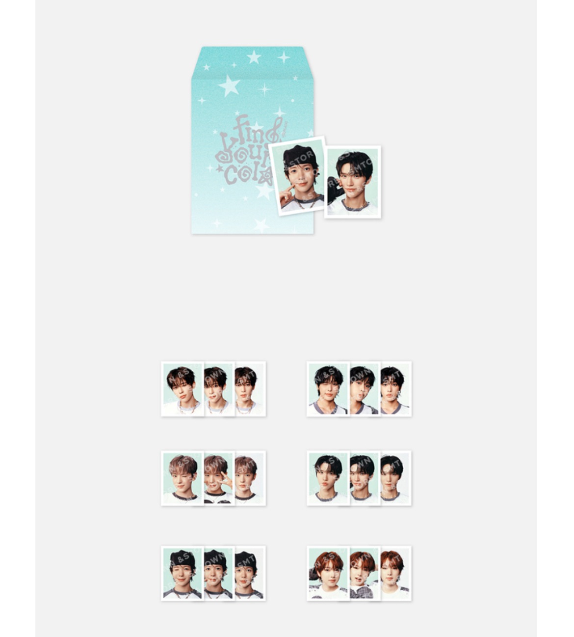 （現貨）Find your color隨機證件照