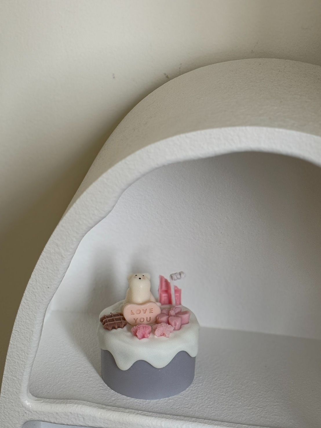 小動物生日蛋糕蠟燭 客製化禮物 紀念日禮物 香氛蠟燭