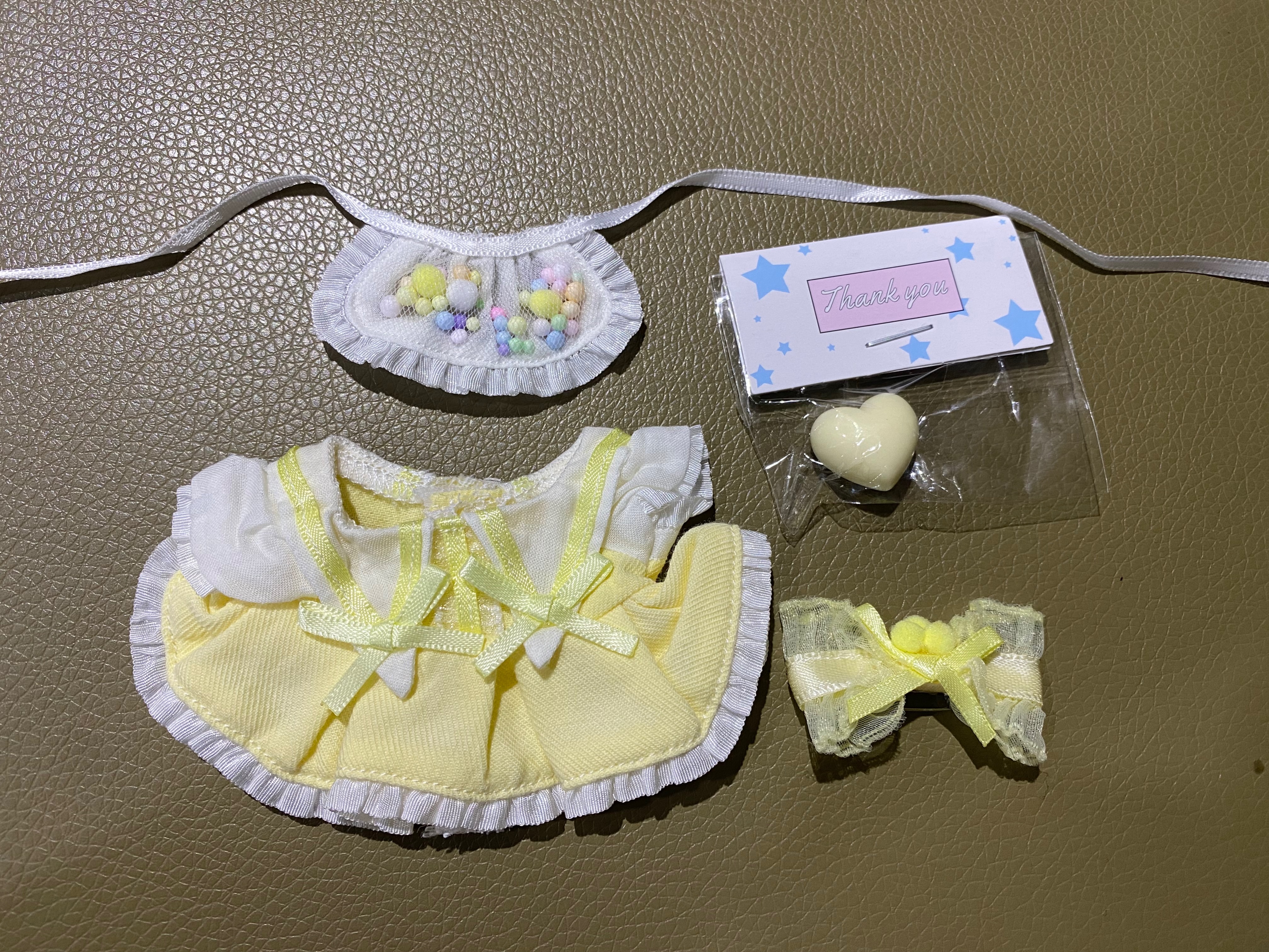 一隻蚊子手作-10cm泡泡裙蝴蝶結套裝（詳見商品描述）