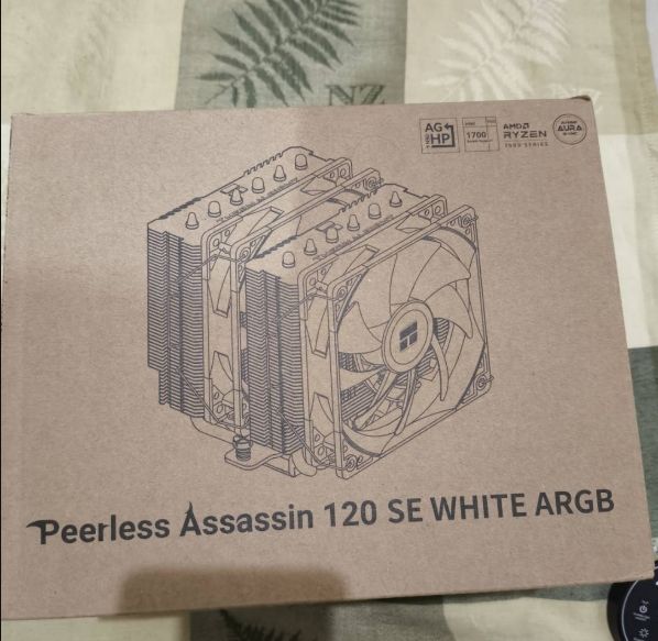 全新PA120 SE WHITE ARGB 利民雙塔風扇