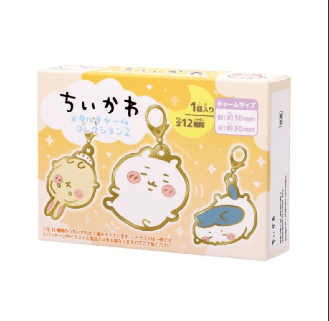 ENSKY - 吉伊卡哇 金屬人物吊飾 第2彈