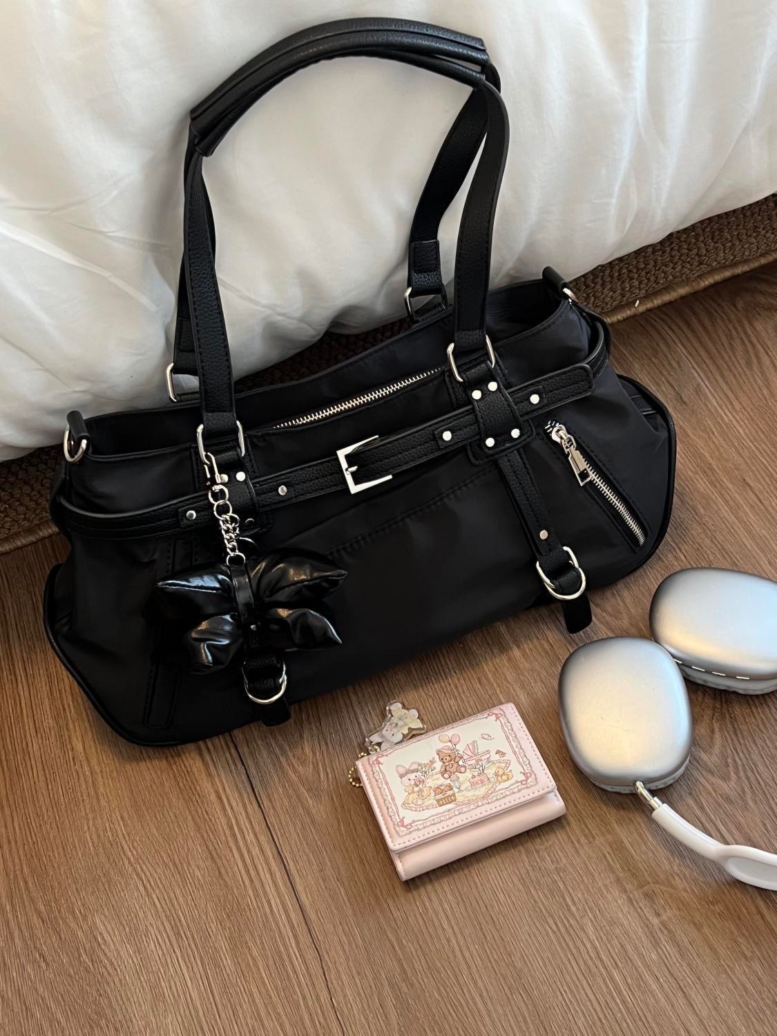 尼龍大容量托特包