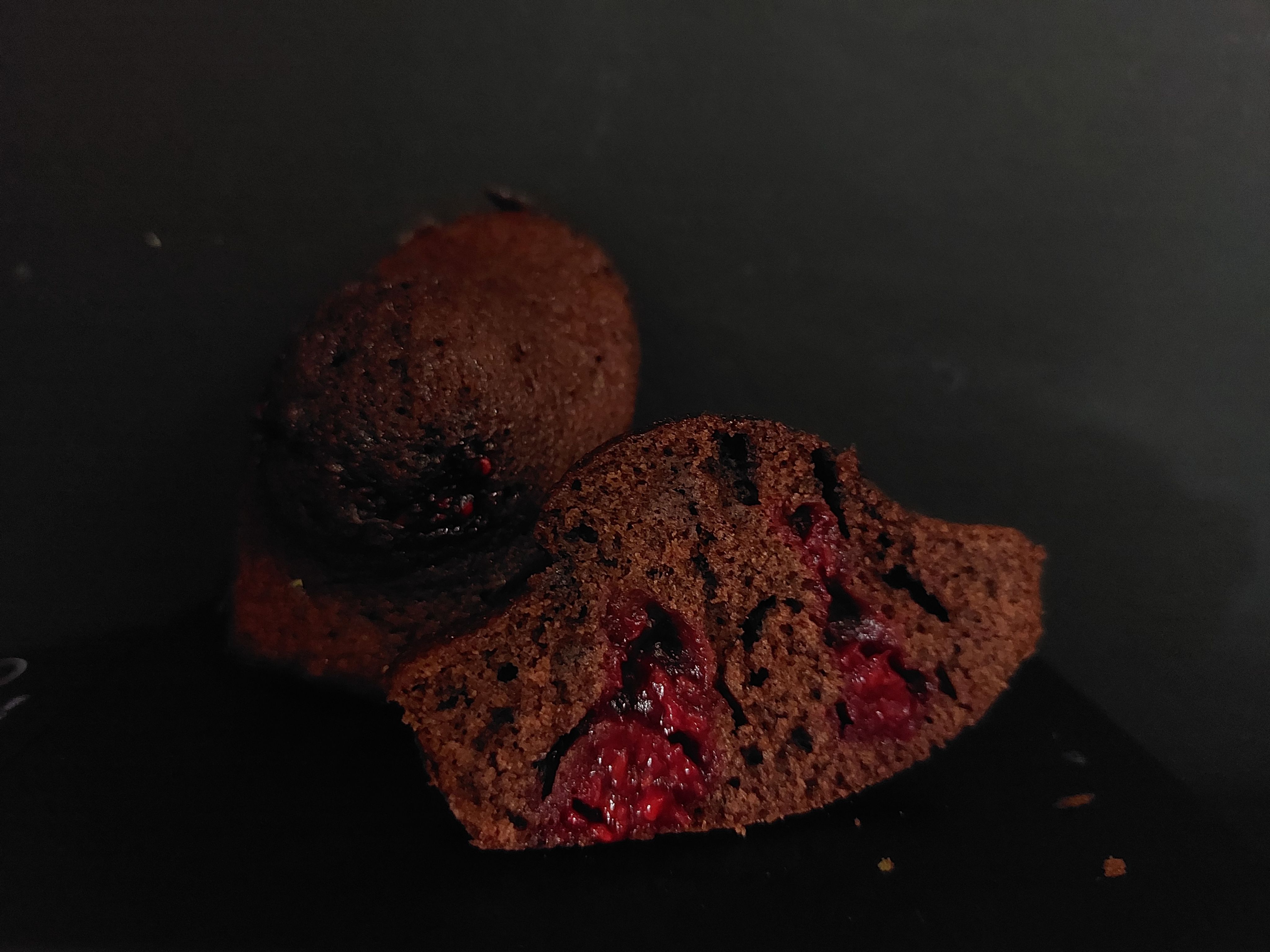 巧克力覆盆莓瑪德蓮