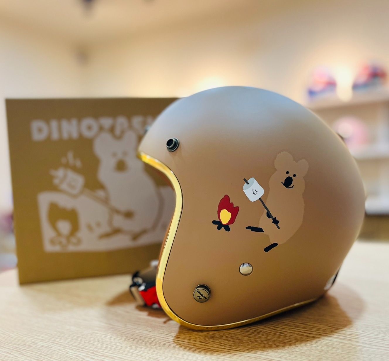 NIKKO聯名DINOTAENG（霧面咖啡）