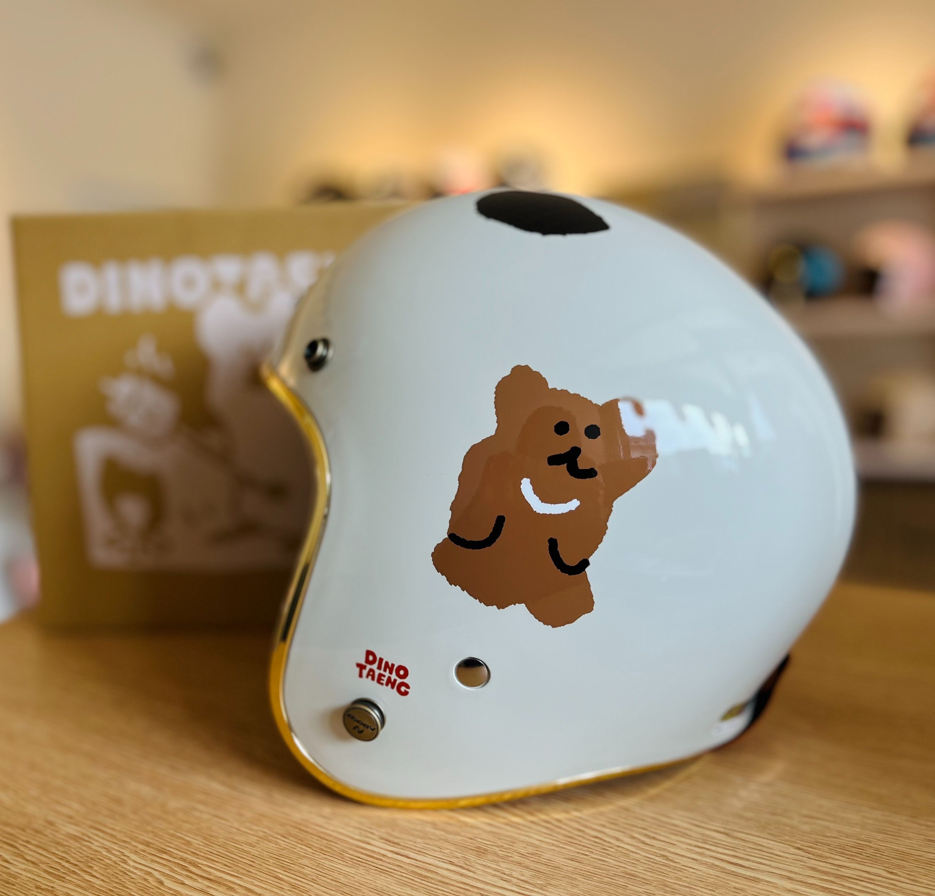 NIKKO聯名DINOTAENG（亮面象牙白）
