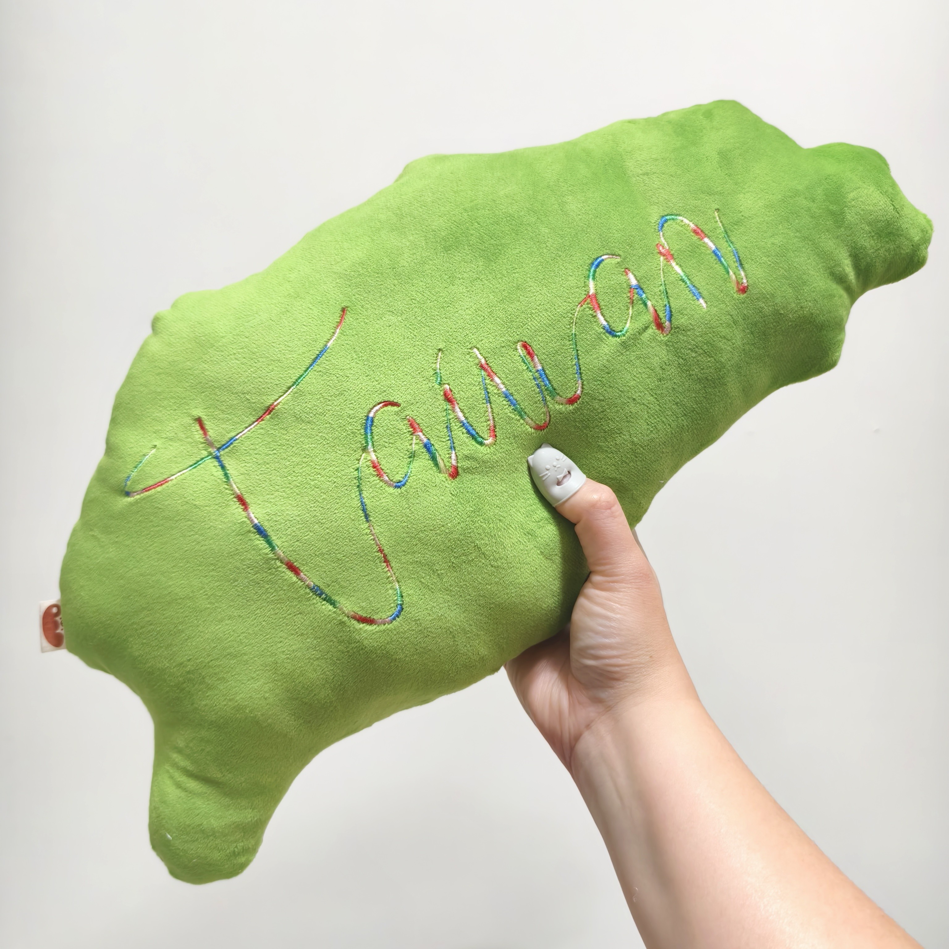 放大台灣。45公分