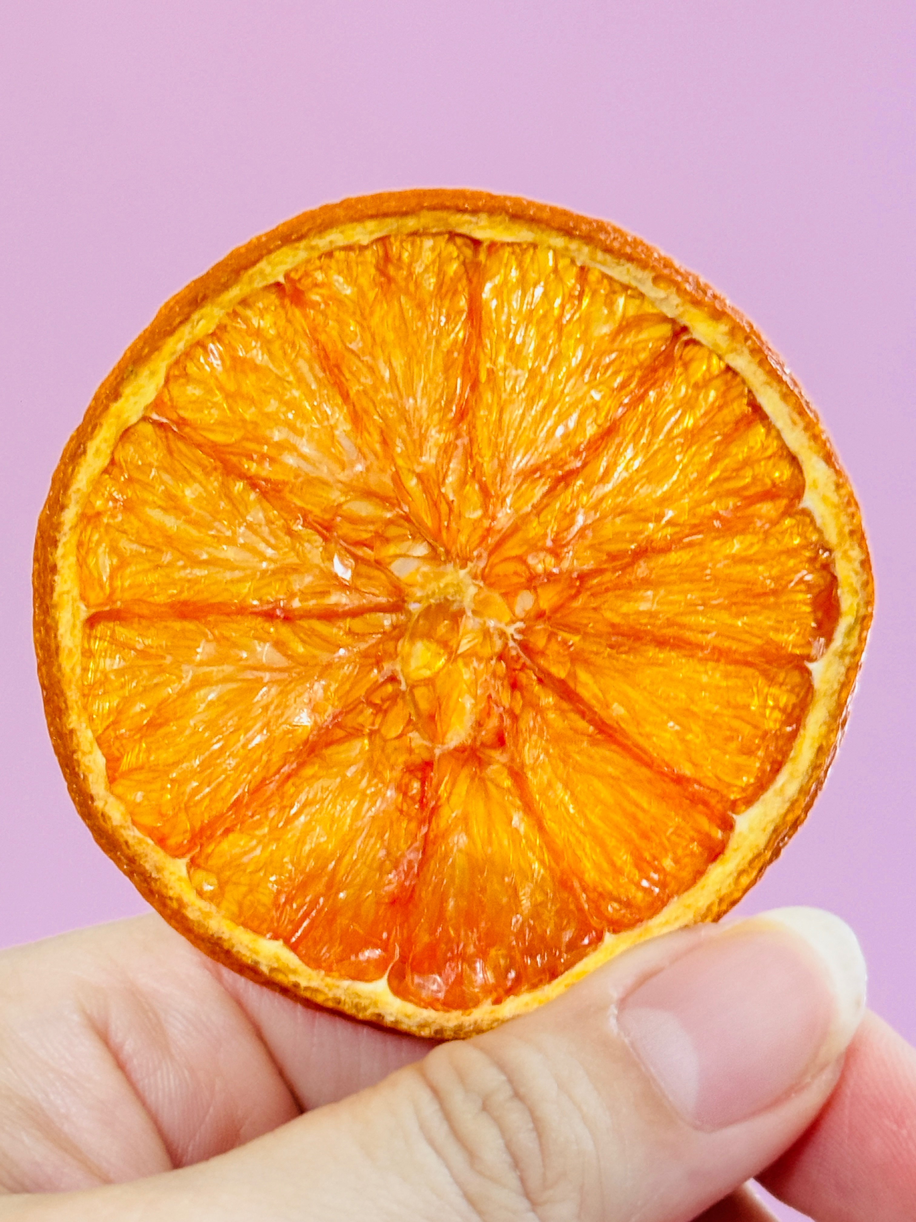 新鮮現烘甜橙片