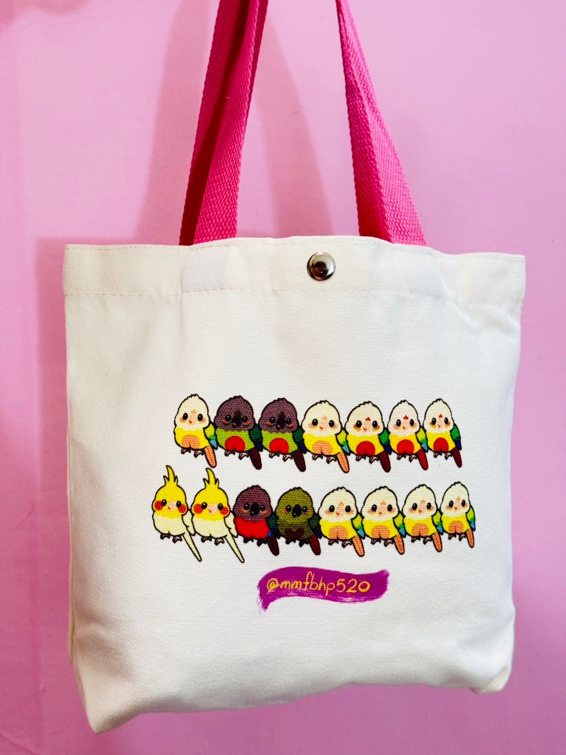 鳥媽設計帆布提袋