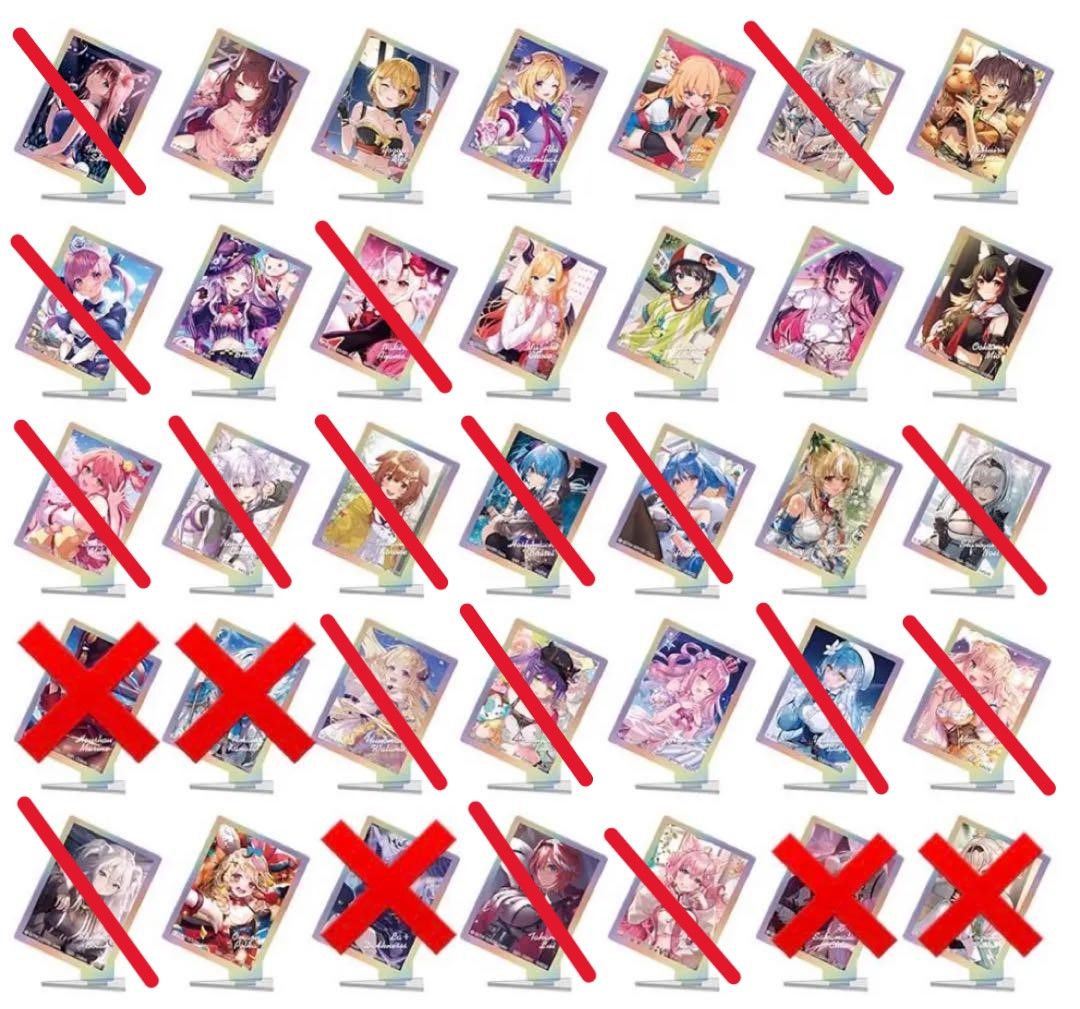 24年5月日版一番賞Hololive 藝術壓克力板 A賞+B賞