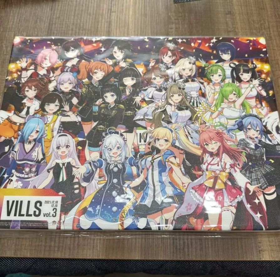Vills Vol.3 Day2 S賞 Hololive 櫻巫女 星街彗星 帆布畫