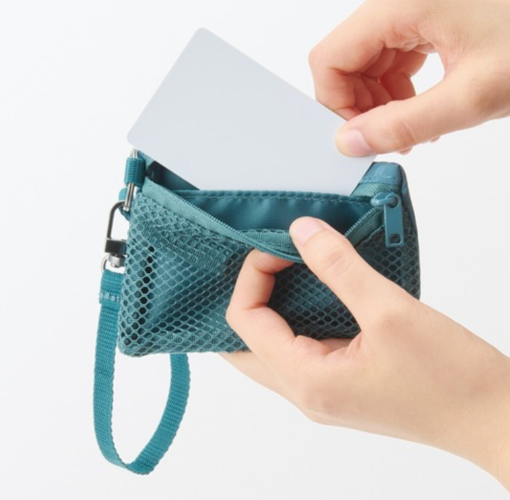 部分顏色已絕版！日本無印 聚酯纖維卡片夾