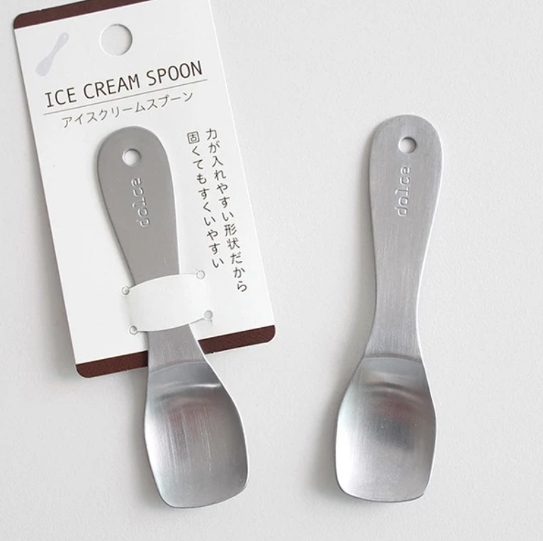 現貨！【導熱款超好挖！】日本製 Echo 不鏽鋼製冰淇淋匙 湯匙 冰淇淋湯匙