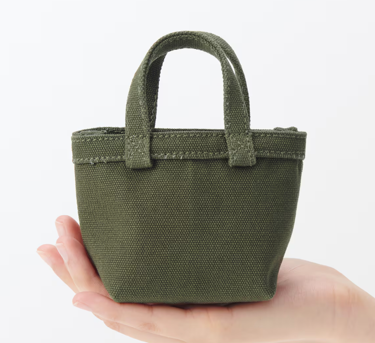 現貨！日本無印良品✨超人氣 迷你帆布托特包