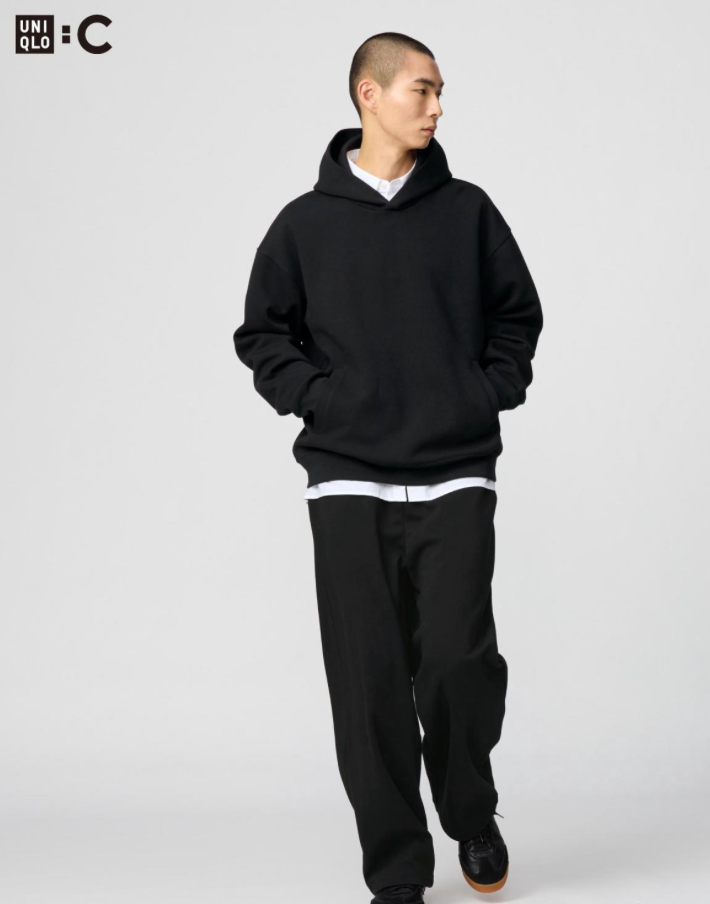 現貨！日本UQ 男女適穿 休閒寬褲（褲腳抽繩） 475383