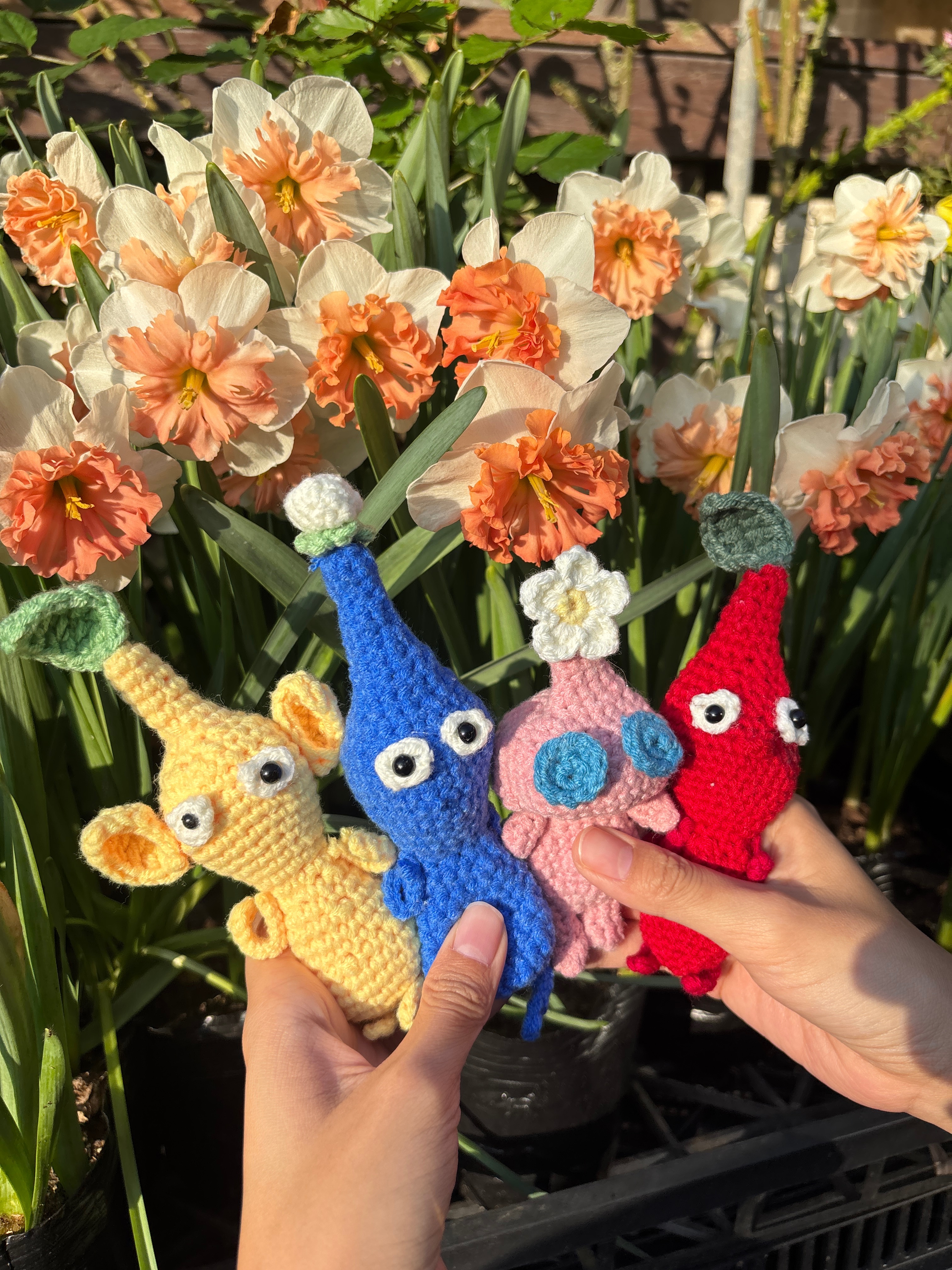 皮克敏娃娃鑰匙圈