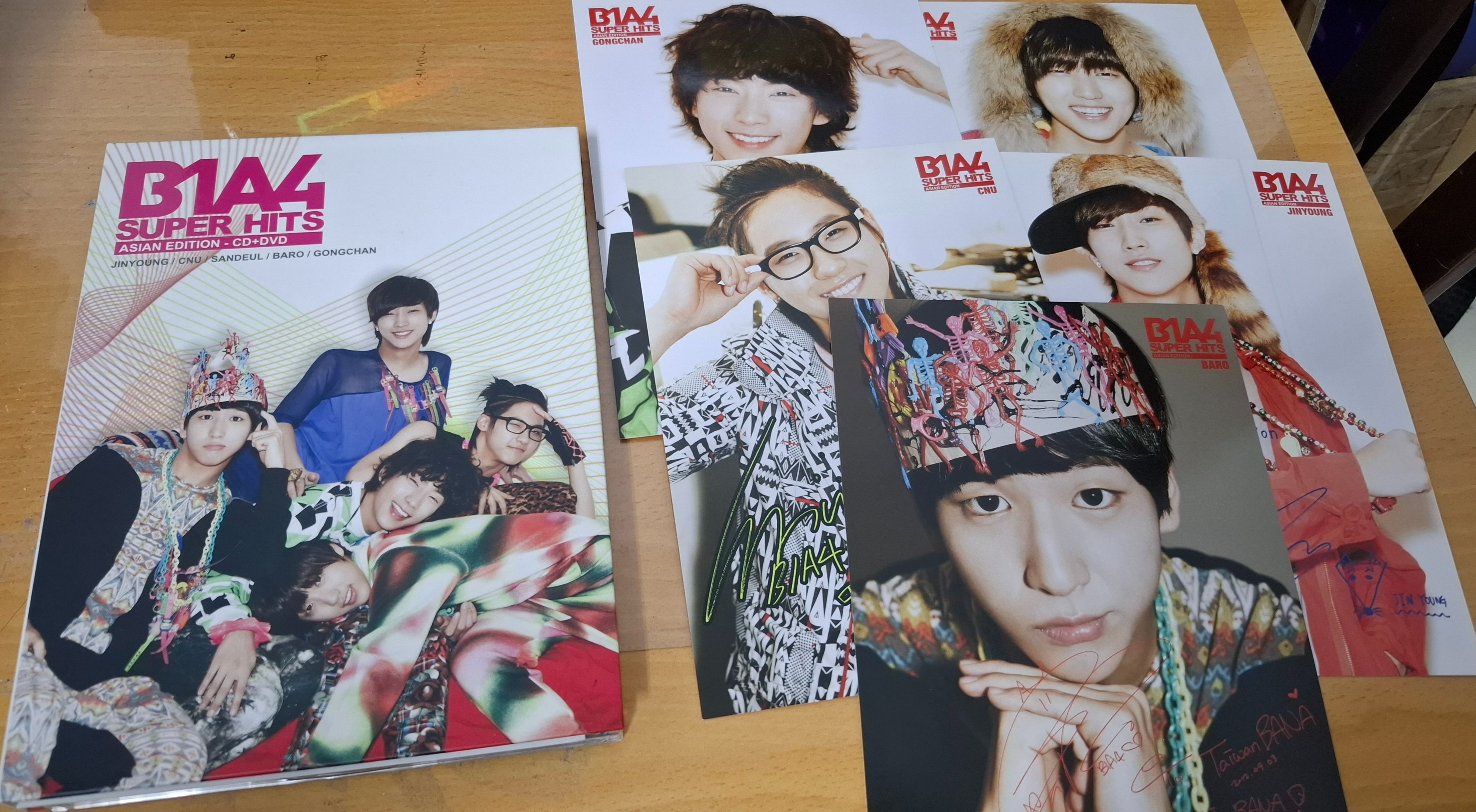 B1A4 台壓 日單日專 DVD