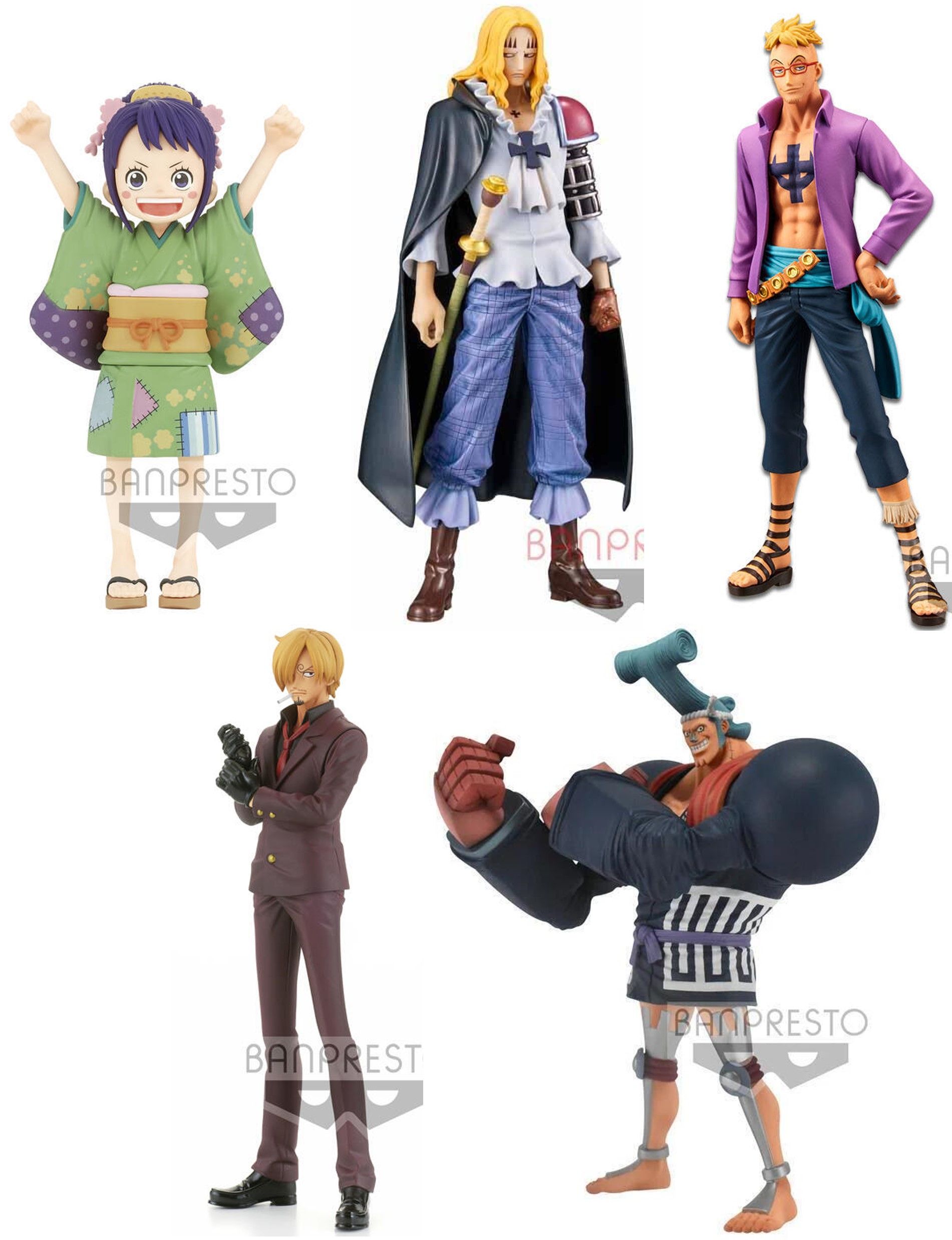 【模販珍藏館】*現貨* 代理 萬普 BP 景品 海賊王 航海王 DXF 和之國 小玉 霍金斯 馬可 香吉士 佛朗基