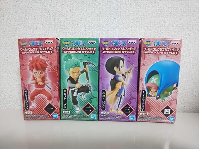 【模販珍藏館】*現貨* 代理 萬普 BP 景品 海外限定 海賊王 航海王 WCF 和之國 STYLE1 全4款 公仔
