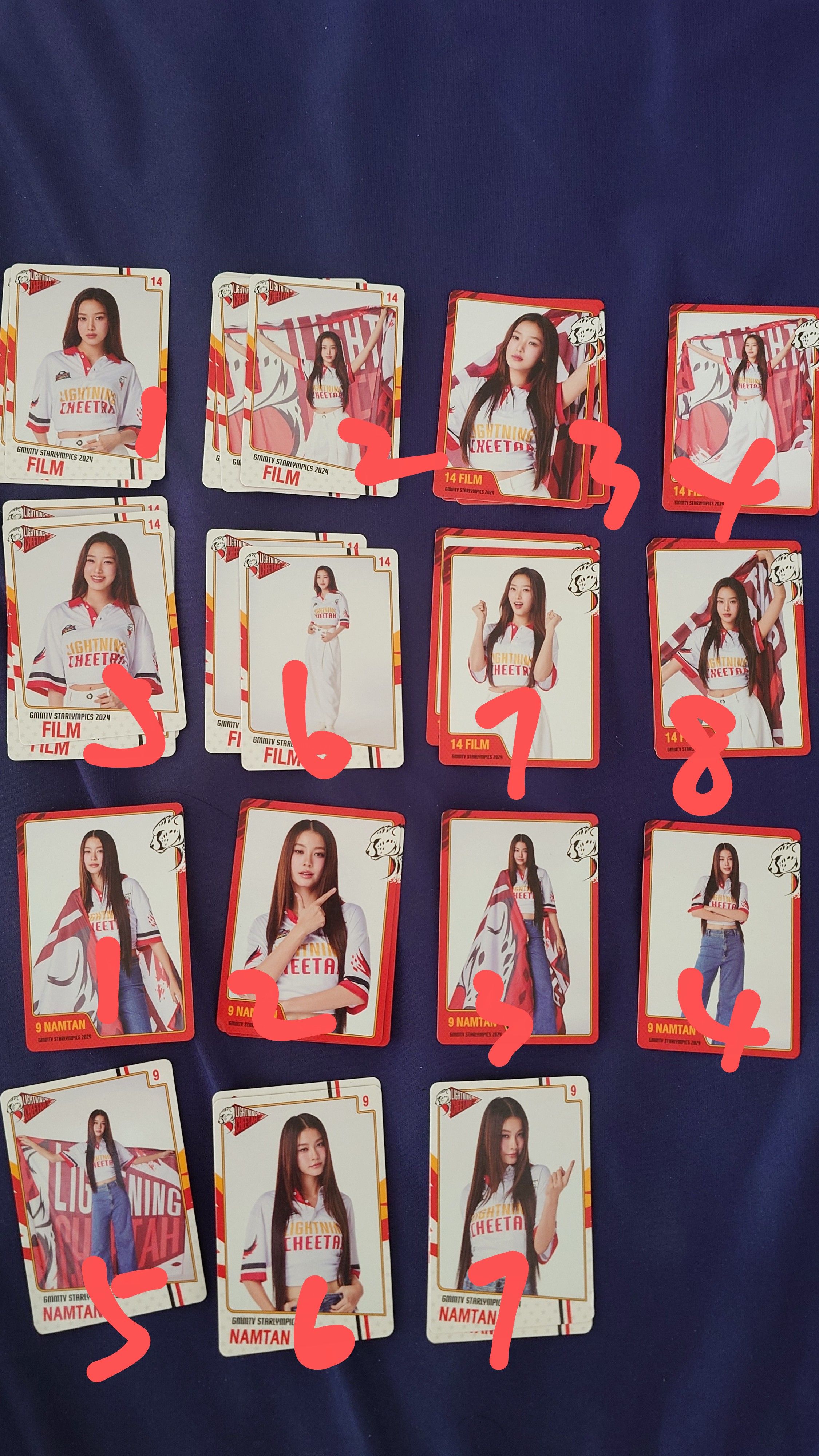 GMM 運動會 NamtanFlim隨機卡