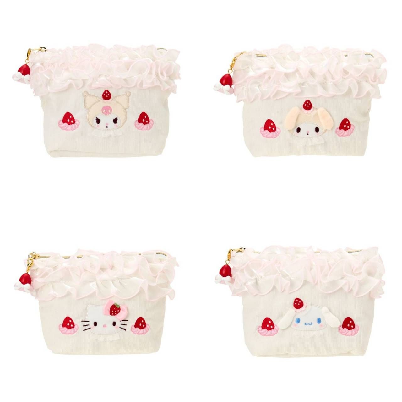 2025年『11月目錄』粉草莓奶油蛋糕系列 化妝包