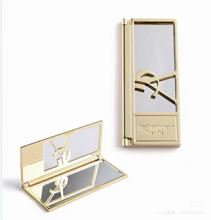 YSL 金色隨身鏡
