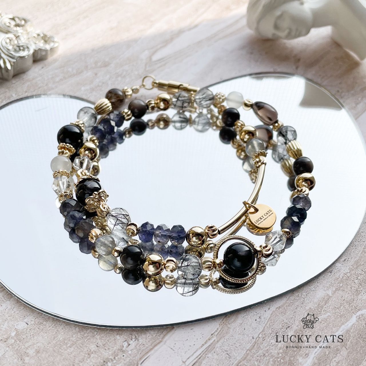 🔮防小人必備「 日蝕 」繞手雙圈設計款