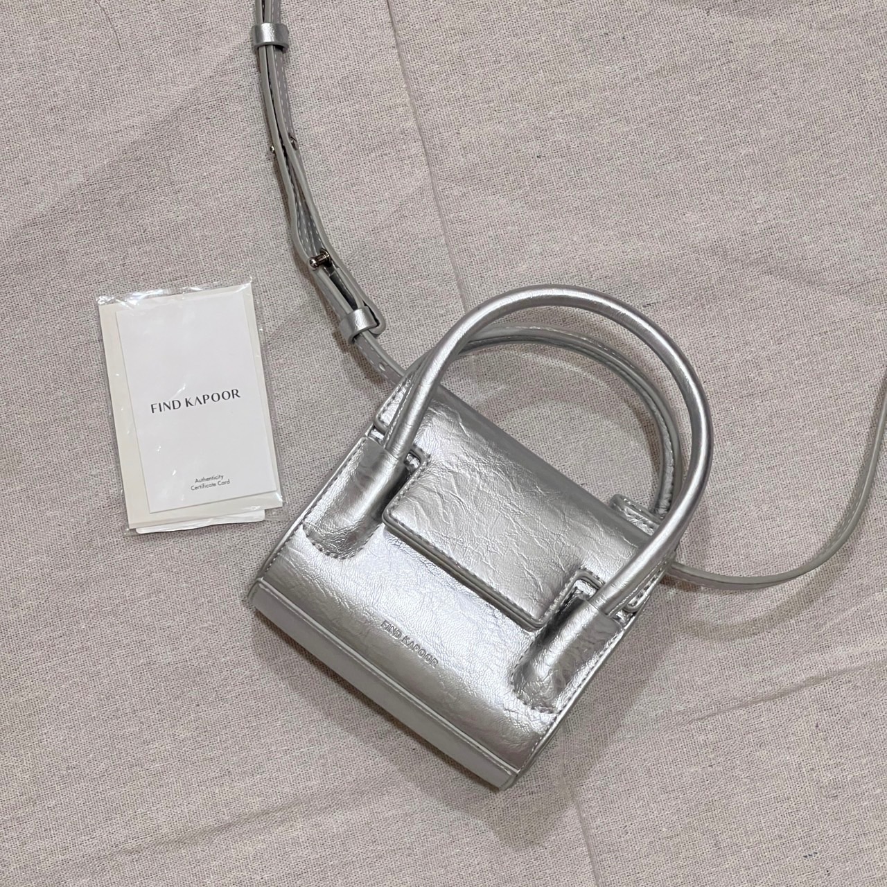 FIND KAPOOR MARTY 12 小方包silver（銀色）