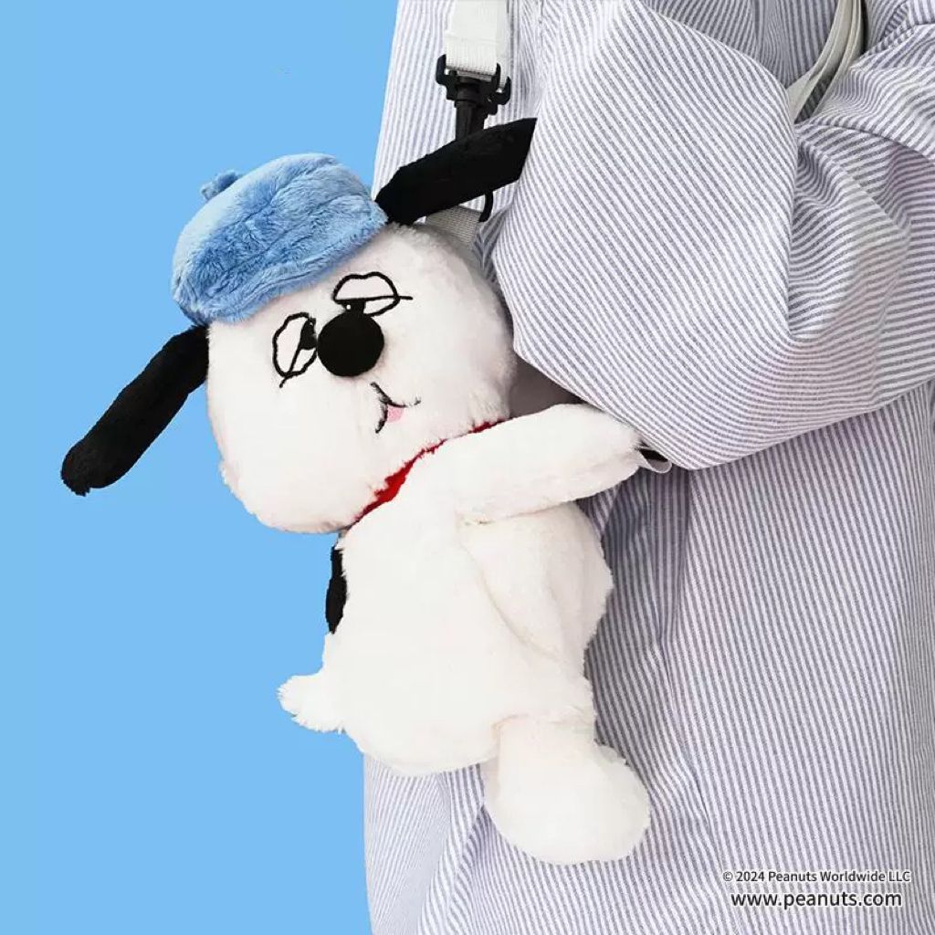 PEANUTS 花生漫畫家族 歐拉夫 趴趴雙肩包 SNOOPY OLAF