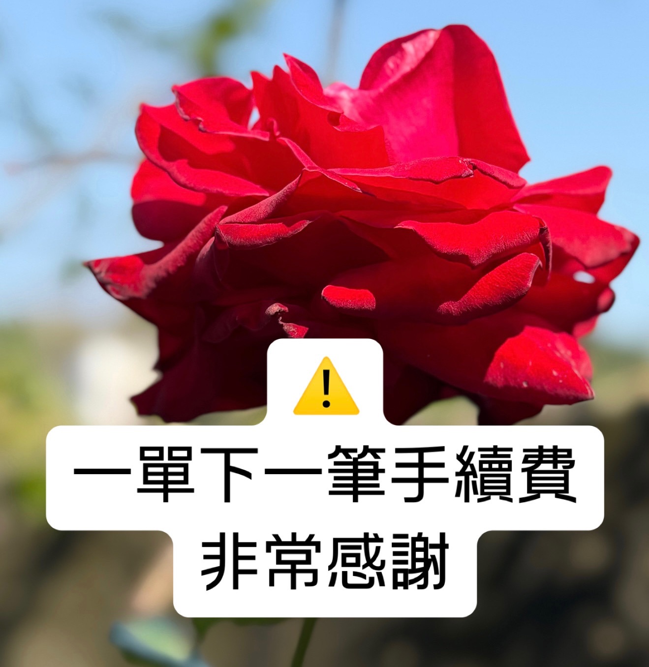 《手續費》謝謝！！
