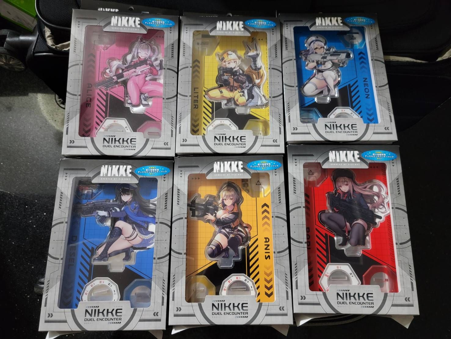 日本最新立牌卡牌對戰遊戲-一組6入