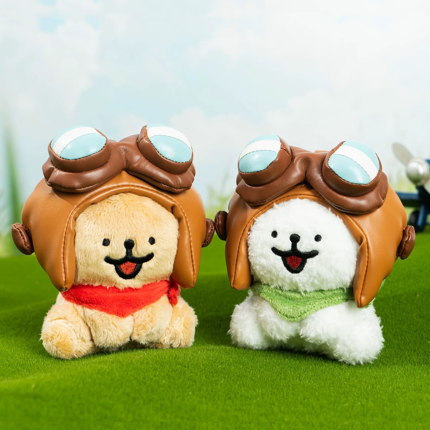 【正版授權】（預計14-20天到貨）線條小狗坐姿機長