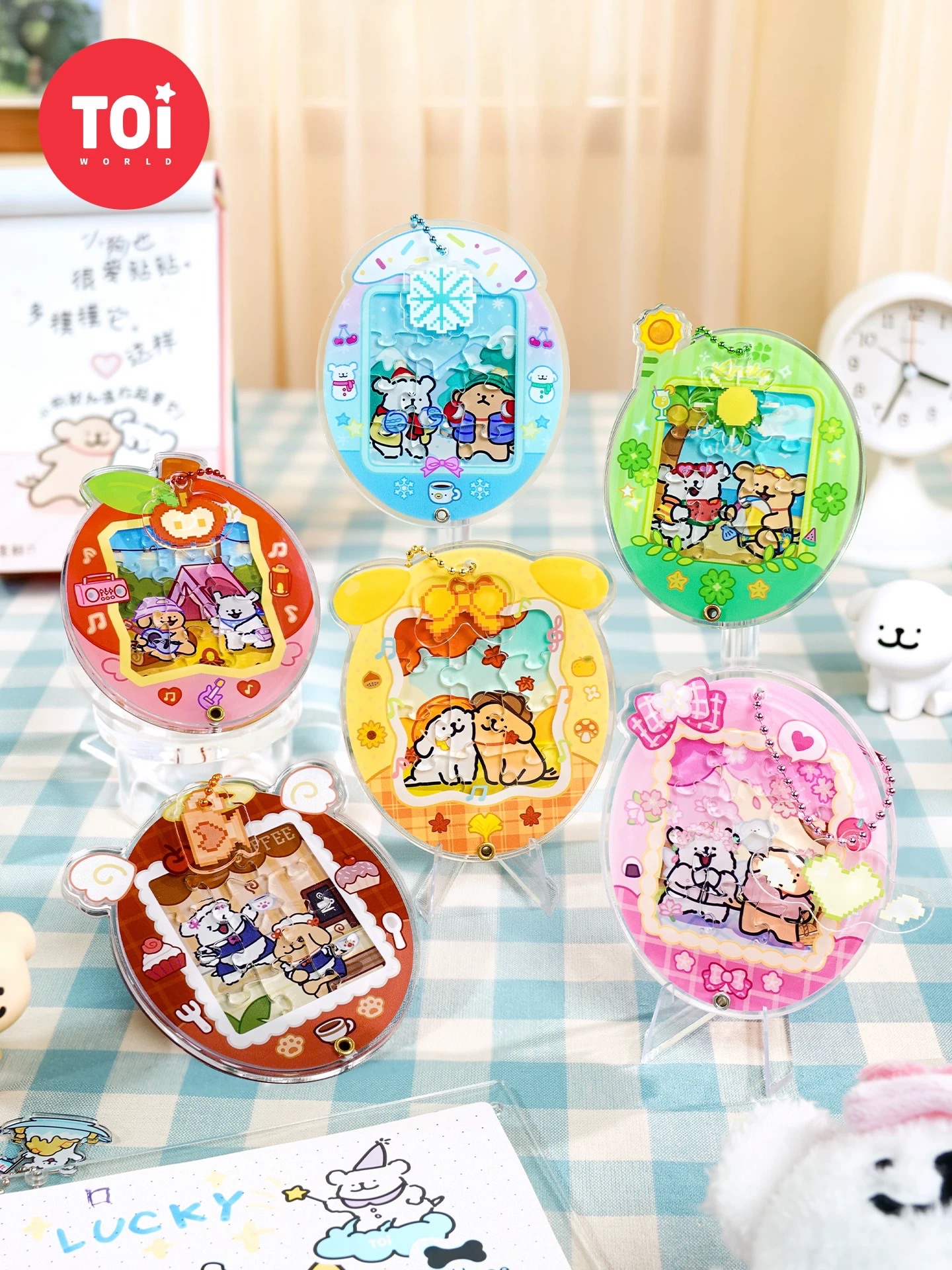 【正版授權】（預計14-20天到貨）線條小狗掌機拼圖