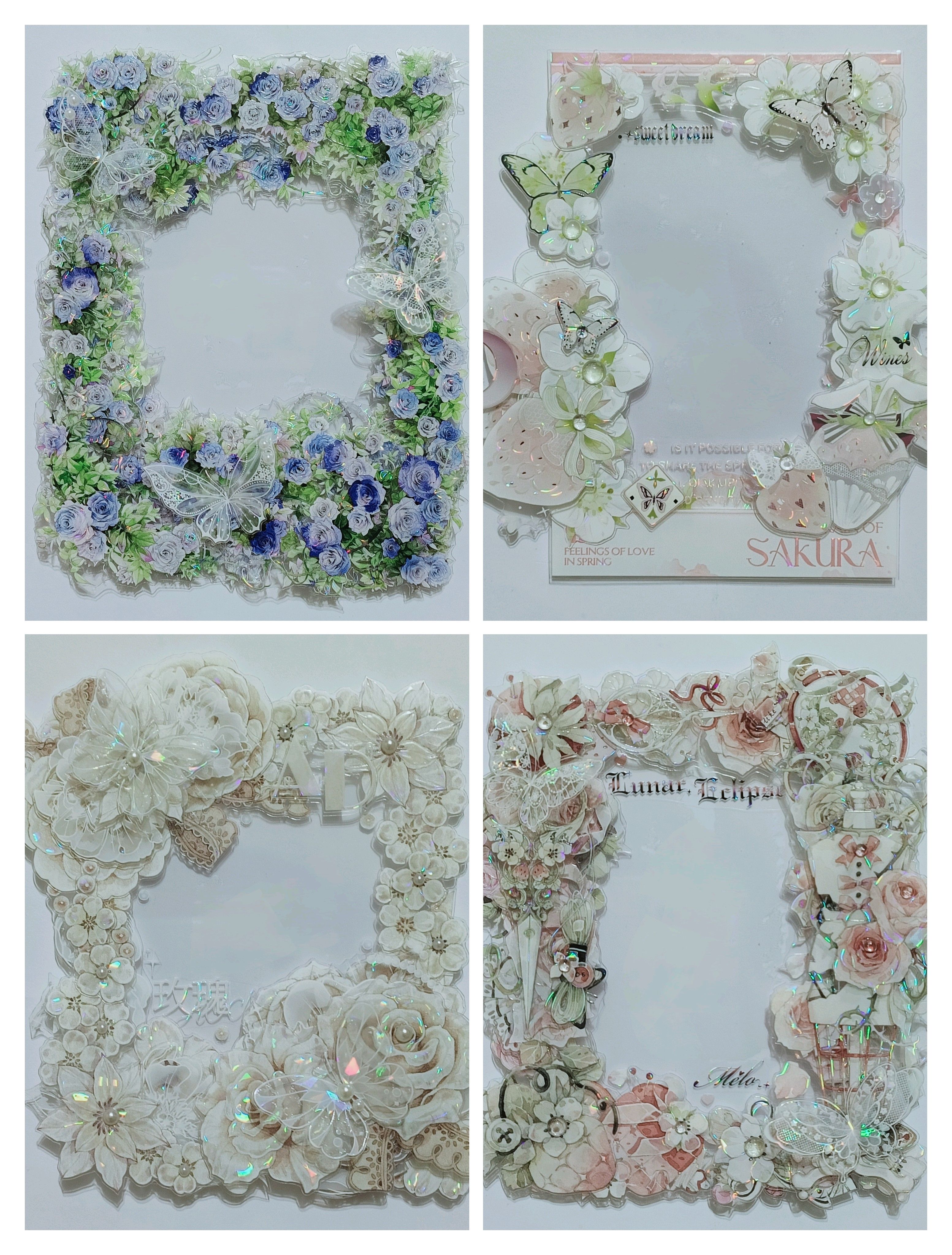 紙膠帶＆蕾絲咕卡套