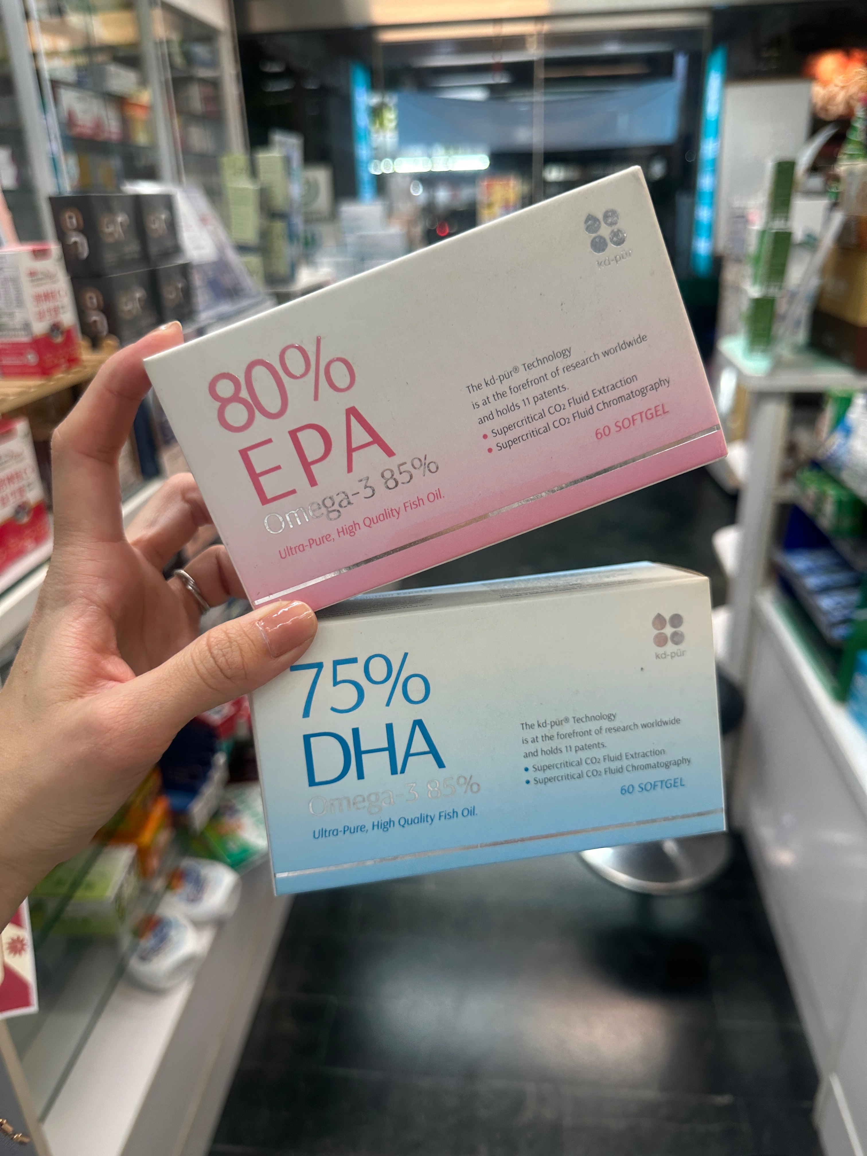 超博士DHA/唯醇EPA 60顆/盒