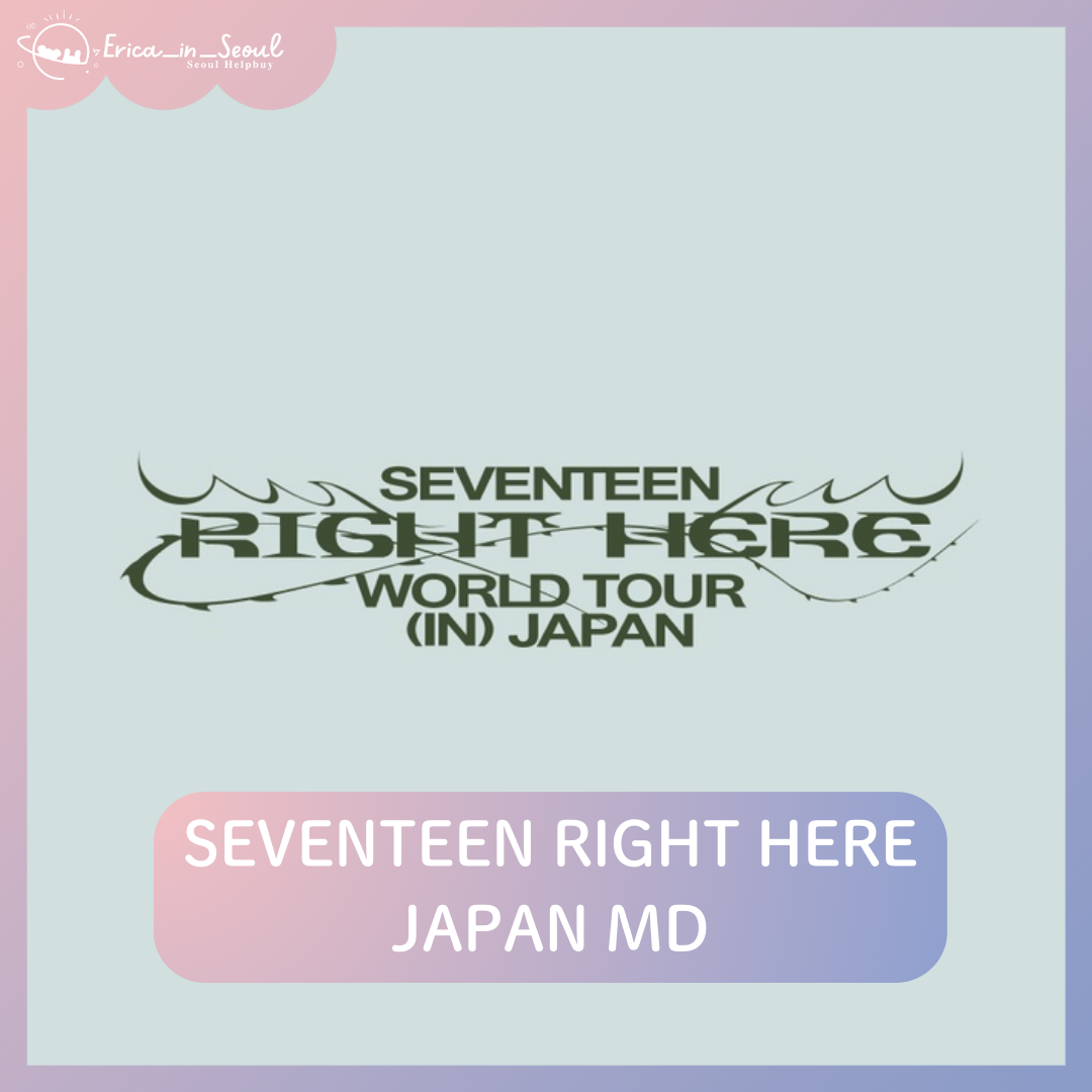 SEVENTEEN RIGHT HERE JAPAN MD