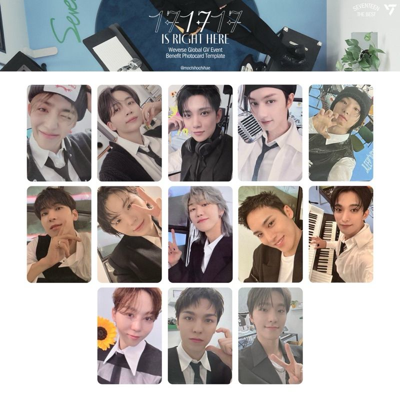 SEVENTEEN 精選專 17 IS RIGHT HERE特典