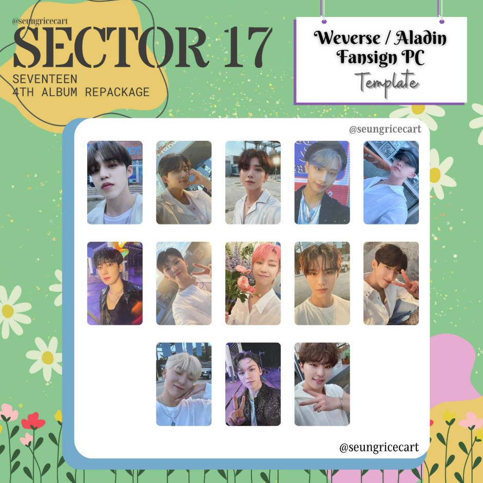 SVT正規4輯 SECTOR 17 小卡