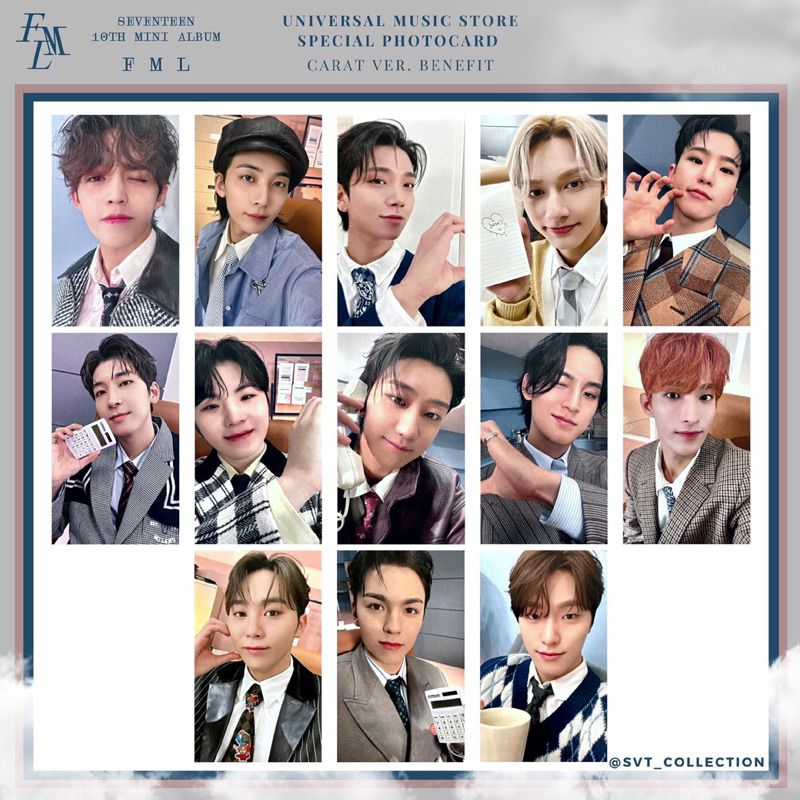 SVT迷你10輯 FML 特典