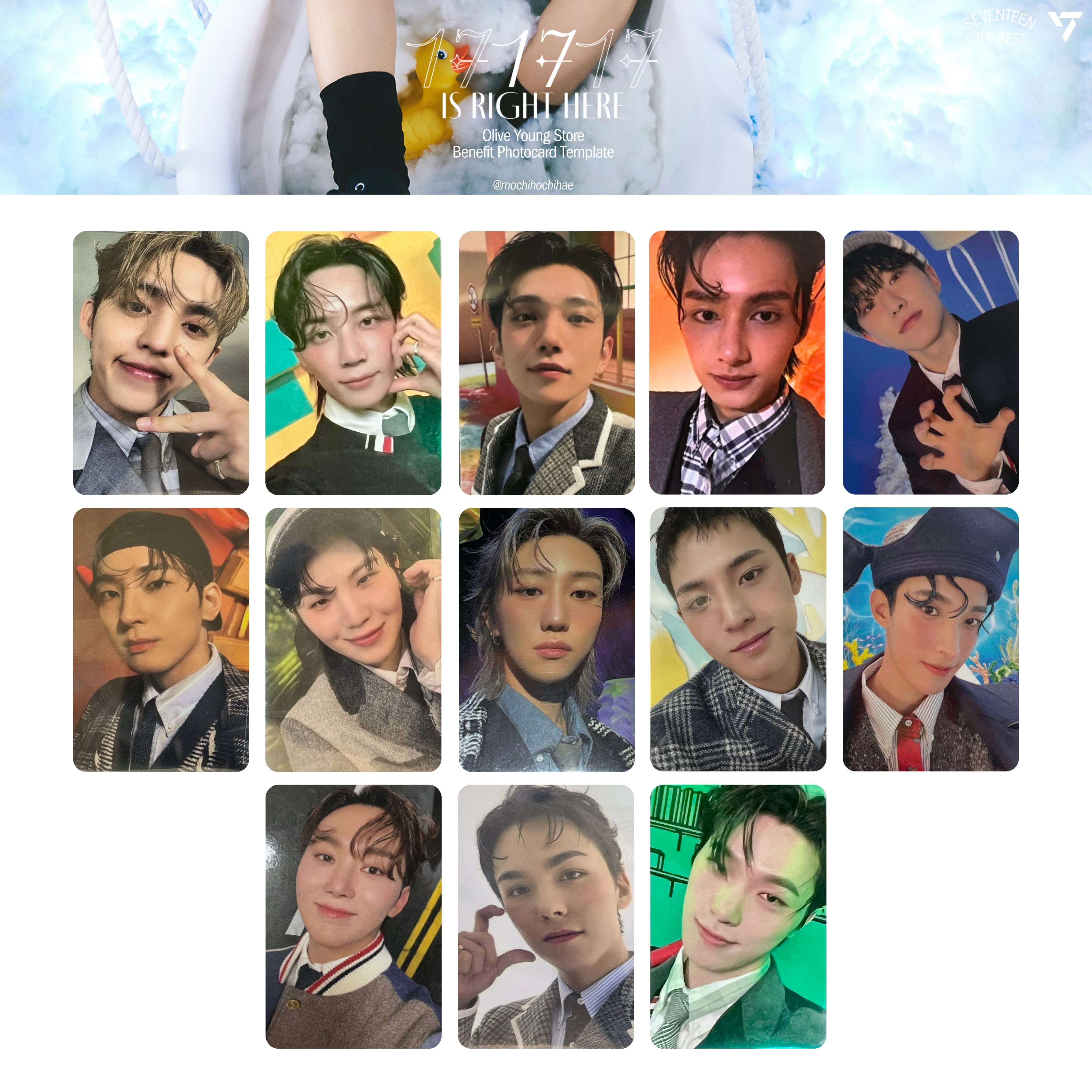 SEVENTEEN 精選專 17 IS RIGHT HERE特典