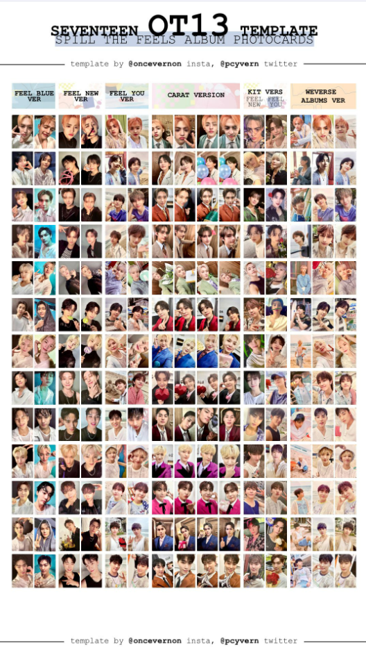 SVT迷你12輯 專卡